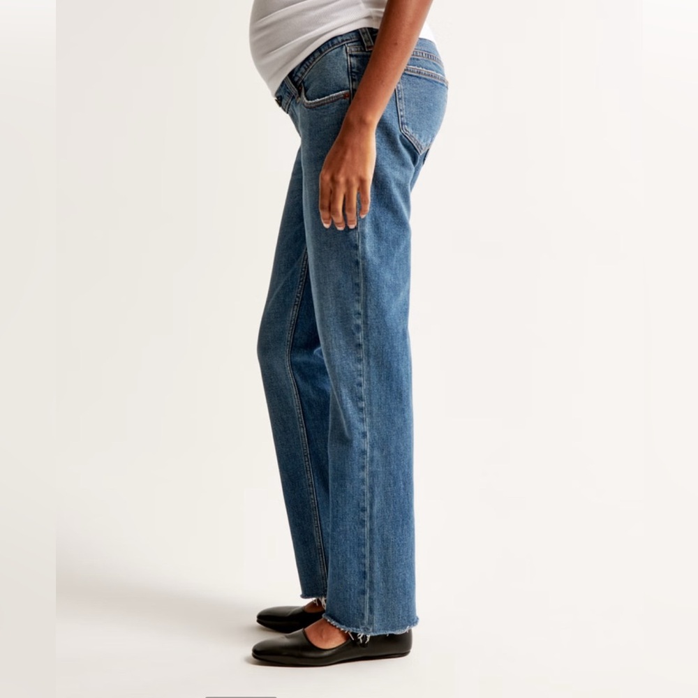 Abercrombie & Fitch maternity Straight Jeans size 31 (12) - Picture 5 of 9